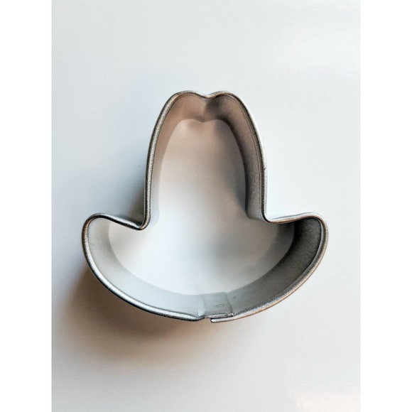 MINI COWBOY HAT METAL COOKIE CUTTER NEW MADE IN THE USA - Picture 1 of 7
